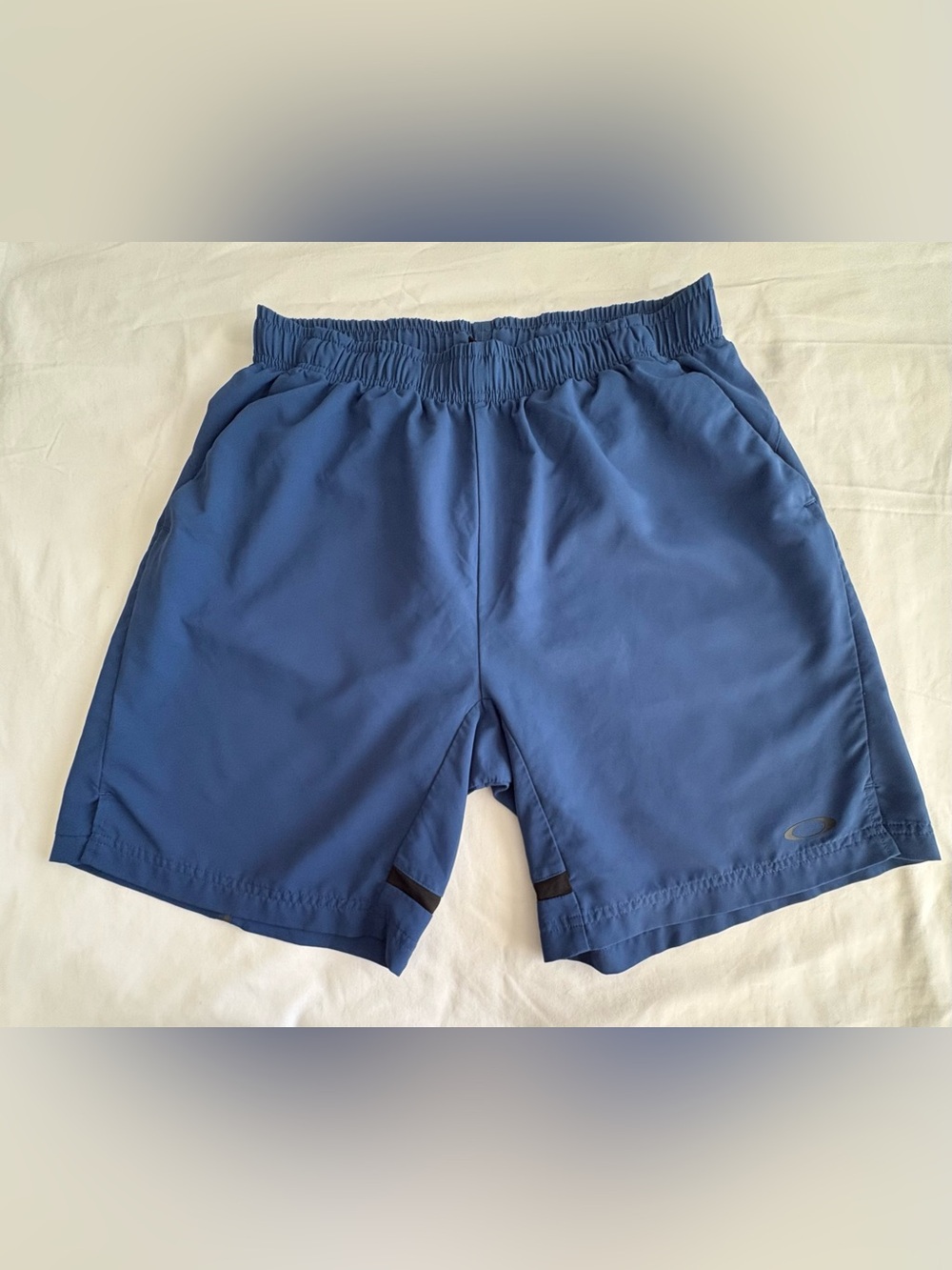 Oakley Performance Fit Blue Athletic Running Shorts Men’s XL